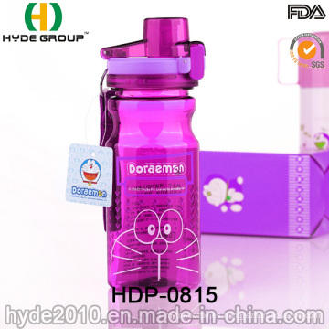 Botella de agua plástica popular de la venta caliente (HDP-0815)